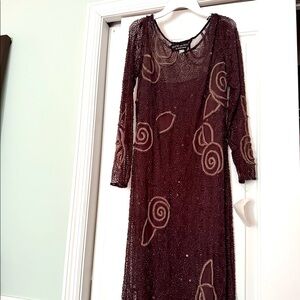 Brown Cocktail dress from Italy